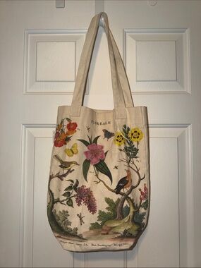 Cavallini & Co. Floreale Canvas Tote Bag